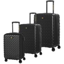 Набір валіз на колесах CAT Industrial Plate Set 3 в 1 (S,M,L) (84758-01) black