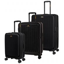 Набір валіз на колесах CAT Nexus Set 3 в 1 (S,M,L) (84873-01) black