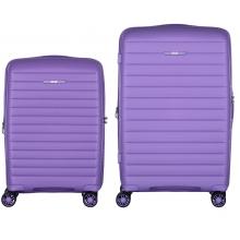 Набір валіз на колесах 2E Aero 2 в 1 (S,M) (2E-SPP-AERO-SET2-LV) lavender