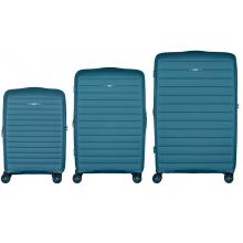 Набір валіз на колесах 2E Aero 3 в 1 (S,M,L) (2E-SPP-AERO-SET3-TB) blue