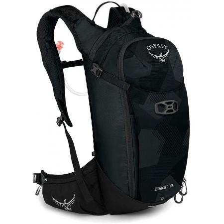 Рюкзак велосипедний Osprey Siskin 12L Without reservoir (10003903) obsidian black