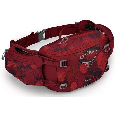 Сумка велосипедна на пояс Osprey Savu 5L (10003212) claret red
