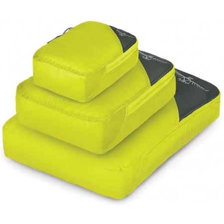 Набір органайзерів для одягу Osprey UL Packing Cube Set (5-726-2) electric lime