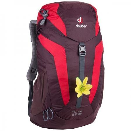 Рюкзак жіночий Deuter AC Lite 22L SL (3420216 5522) aubergine-fire