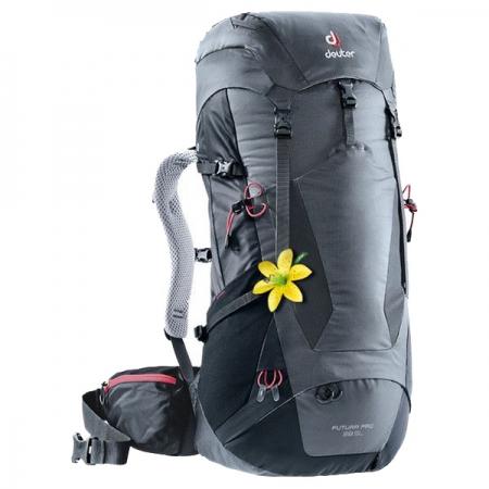 Рюкзак жіночий Deuter Futura PRO 38L SL (3401218 4701) graphite-black