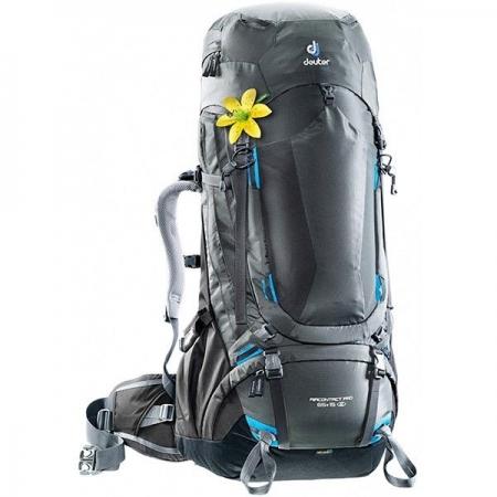 Рюкзак женский Deuter Aircontact PRO 65+15L SL (3330217 4701) graphite-black