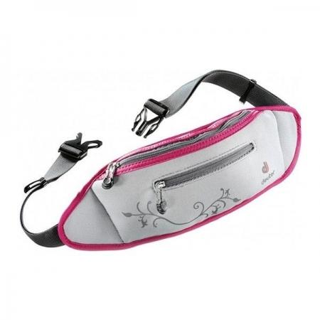 Сумка на пояс для бігу Deuter Neo Belt II 2L (39050 4505) silver-magenta