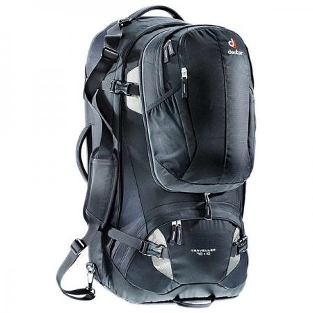 Рюкзак Deuter Traveller 70+10L (3510115 7400) black-silver