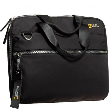 Сумка через плече із RFID захистом National Geographic Research 2L (N16186;06) black