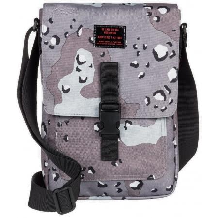 Сумка через плече DC Explorer Satchel 2L (ADYBA03019) steel gray-pattern