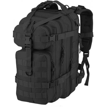 Рюкзак чоловічий Camo Assault 25L (PL-AS-BP-BL) black