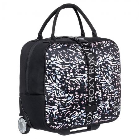 Сумка дорожня на колесах жіноча Roxy Geometric Storage 27L (ERJBL03204) anthracite-pattern2