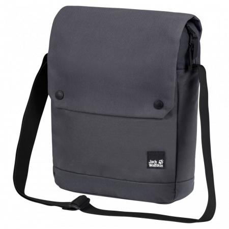 Сумка через плече Jack Wolfskin Nelson laptop bag 12L (2010431-6168) asphalt