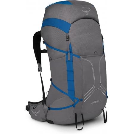 Рюкзак чоловічий Osprey Exos Pro 55L (10004714) dale grey/agam blue