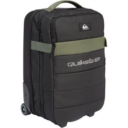 Сумка дорожня на колесах Quiksilver Horizon 41L (AQYBL03006) black/black/green-combo