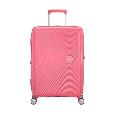 Валіза на колесах American Tourister Soundbox 71.5+9.5L (32G*00002) pink