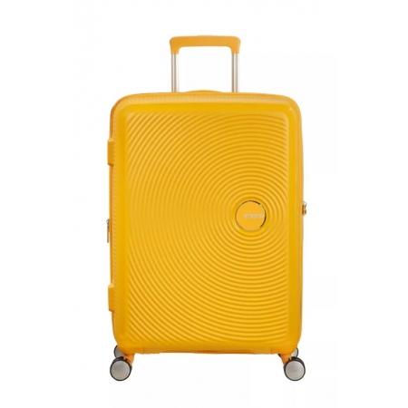 Валіза на колесах American Tourister Soundbox 71.5+9.5L (32G*06002) yellow