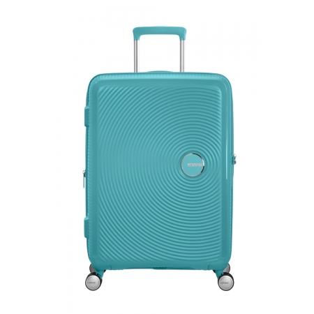 Чемодан на колесах American Tourister Soundbox 71.5+9.5L (32G*61002) turquoise