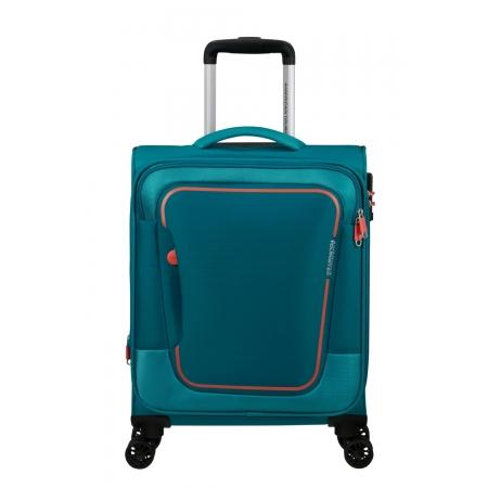 Валіза на колесах American Tourister Pulsonic 40.5+3L (MD6*21001) stone teal