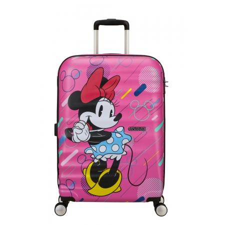 Валіза на колесах American Tourister Wavebreaker Disney 64L (31C*70004) pink