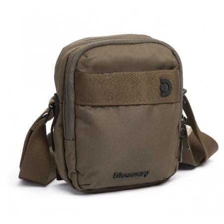 Сумка через плече із RFID захистом Discovery Downtown 2L (D00911-11) khaki