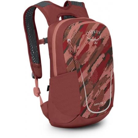 Рюкзак Osprey Daylite Jr 10L (10005617) brush strokes print/red canyon