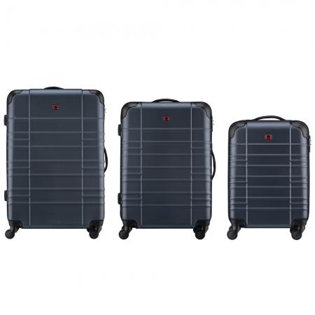 Набір валіз на колесах Wenger Amplar 3 в 1 (S,M,L) (653150) blue