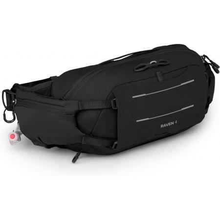 Сумка велосипедна на пояс жіноча Osprey Raven 4L (10006466) black