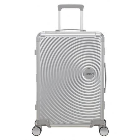 Валіза на колесах American Tourister Soundbox Alu 73L (MI3*25002) silver