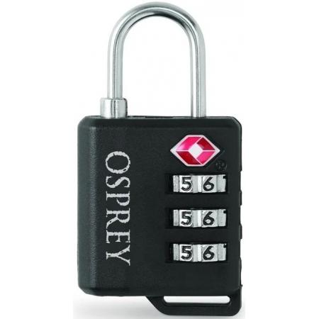 Замок для дорожных сумок Osprey Travel Sentry 3-Dial Padlock (10003969) black