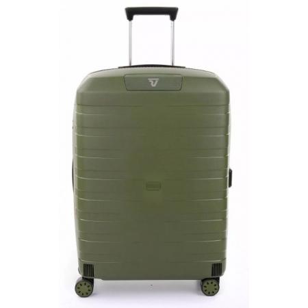 Чемодан на колесах Roncato Box 4.0 80+10L (55620157) verde militare