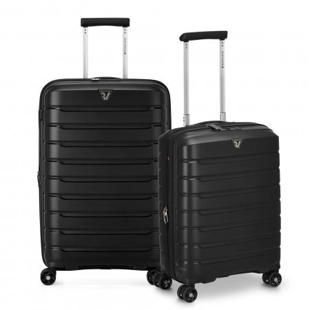 Набір валіз на колесах Roncato B-Flying Set 2 в 1 (S,M) (41818001) black