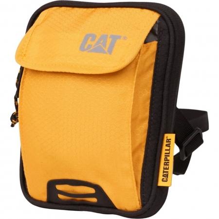 Сумка через плече CAT Urban Mountaineer Pollux Utility 1L (84876-12) black/yellow