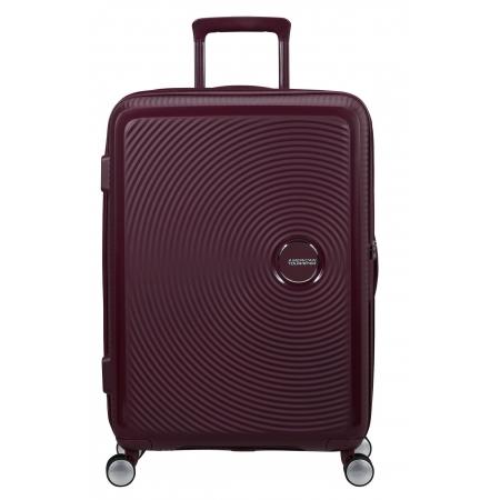 Валіза на колесах American Tourister Soundbox 71.5+9.5L (32G*50002) wild cherry