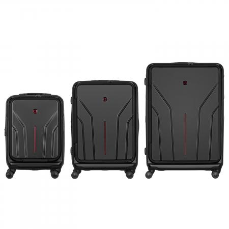 Набір валіз на колесах Wenger Amplix Hardside 3 в 1 (S,M,L) (653335) black