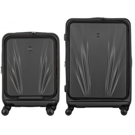 Набір валіз на колесах Wenger Amplix Hardside 2 в 1 (S,L) (653570) grey