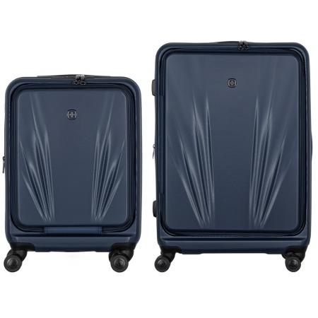 Набір валіз на колесах Wenger Amplix Hardside 2 в 1 (S,L) (653571) dark blue