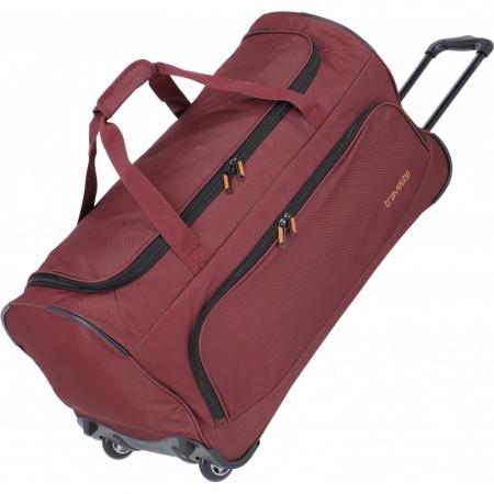 Сумка дорожня на колесах Travelite Basics 89L (096277-70) fresh bordeaux