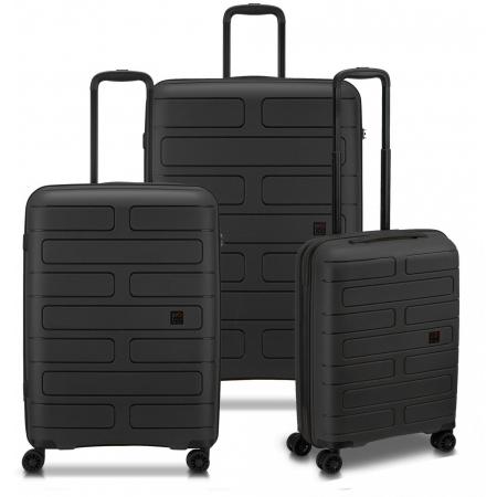 Набір валіз на колесах Roncato Modo Supernova 2.0 Set 3 в 1 (S,M,L) (42202001) black