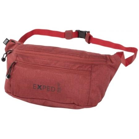 Сумка на пояс Exped Travel Belt Pouch 3L (7640277840607) burgundy melange