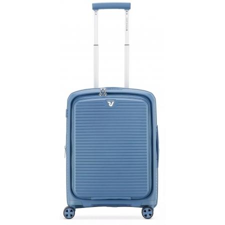 Валіза на колесах Roncato Arcade DLX 47+12L (41841333) espandibile blu avio