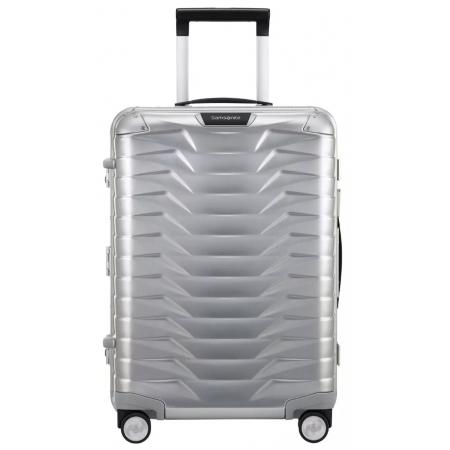 Валіза на колесах Samsonite Lite-Box Alu 40L (KO2*08001) aluminum