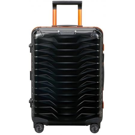 Валіза на колесах Samsonite Lite-Box Alu 40L (KO2*18001) graphite apricot