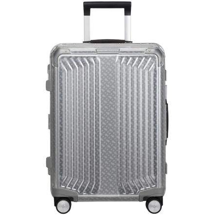 Валіза на колесах Samsonite Lite-Box Alu Boss 40L (KO3*08001) aluminum
