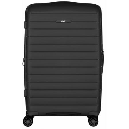 Валіза на колесах 2E Aero 63+15л (2E-SPP-AERO-M-BK) black