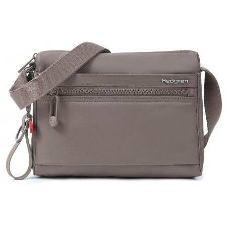 Сумка через плече із RFID захистом жіноча Hedgren Inner city 3.5L (HIC176/376) grey