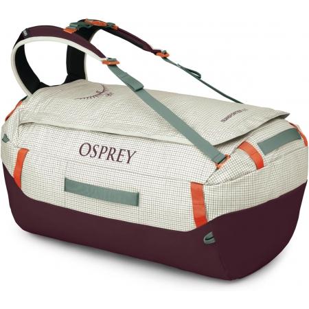 Сумка-рюкзак Osprey Transporter Duffel 65L (10007512) mystery white/moody burgundy