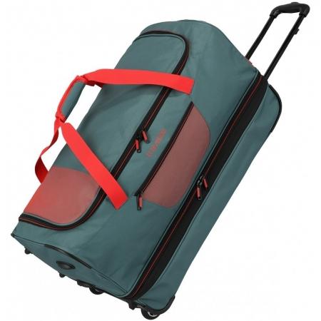 Сумка дорожня на колесах Travelite Basics 98+21L (9000276-82) green-orange