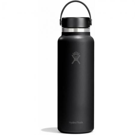 Термопляшка Hydro Flask Wide Flex Cap 1.18L (W40B001) black