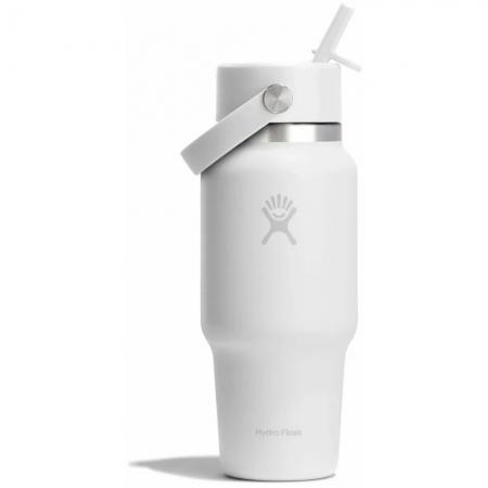 Термопляшка Hydro Flask Wide Flex Straw Travel Bottle 0.7L (W24FS110) white